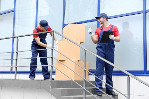 Customer choosing a trusted Vauxhall Storage payment method