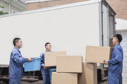 Professional packing services in Vauxhall preparing household items for a move