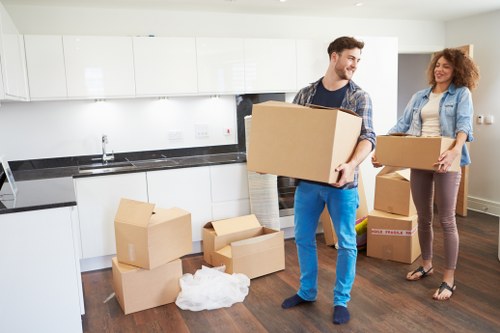 Small van transport solution for office and home moves in Vauxhall