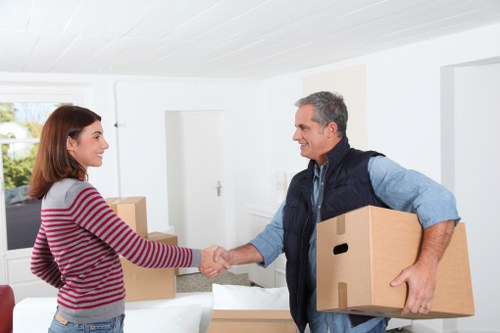 Customer raising a storage complaint in a professional service setting